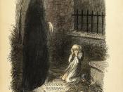 The Last of the Spirits, from Charles Dickens: A Christmas Carol. In Prose. Being a Ghost Story of Christmas. With Illustrations by John Leech. London: Chapman & Hall, 1843. First edition.