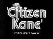 Screenshot from the Citizen Kane trailer