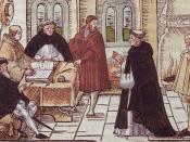 Martin Luther and Cardinal Cajetan.