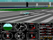 FS 4.0 – Now with dynamic scenery, more detailed roads, bridges and buildings. Allowed users to design their own aircraft.