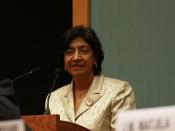 High Commissioner for Human Rights, Ms. Navanethem Pillay