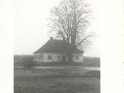 Menno Linden And House, November 28, 1948