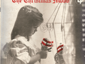 Original cover of The Christmas Mood, on which 12 of the Burt carols first appeared
