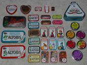 Image of different types of Altoids Tins