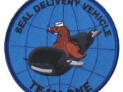 English: Seal Delivery Vehicle Team One SDVT-1 Insignia