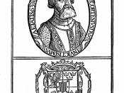 Crest presented to Hernando Cortes by Emperor Charles V