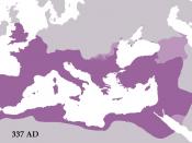 English: The Roman Empire in 335 during the reign of Constantine.