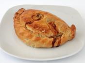 A Cornish Pasty made by Warrens