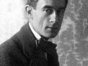 Portrait de Maurice Ravel (1875 - 1937)