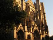 English: Cathedral of Saint John the Divine, New York City - Shot from the northwest corner facing southeast