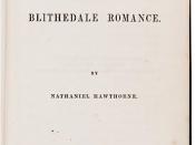 English: Blithedale Romance by Nathaniel Hawthorne