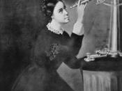 Maria Mitchell, painting by H. Dasell, 1851