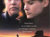 Film poster for Dolores Claiborne - Copyright 1995, Columbia Pictures