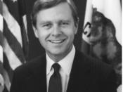 , U.S. Senator from California, also former Governor of California.