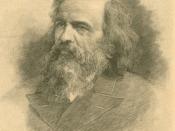 English: Russian chemist Dmitri Mendeleev