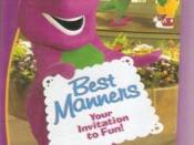 Barney's Best Manners; this was one of the Barney & Friends videos to have never aired on TV.