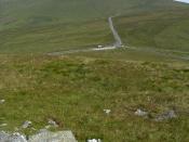 Windy Corner taken from the top of Cairn Gerjoil looking north-west towards Beinn-y-Phott mountain
