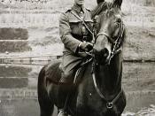 User´s Gothic2 grandfather Ladislav Janda - policeman on horse