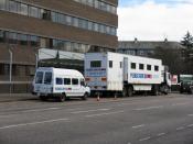 English: Mobile Blood Transfusion Service A collection at an office work place on Queensferry Road, Orchard Brae