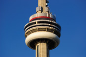 English: Main Pod of the CN Tower in Toronto, Canada Deutsch: Turmkorb des CN Tower in Toronto, Kanada