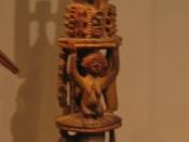 English: Ikenga, an Alusi of the Igbo people of southeastern Nigeria. This wooden sculpture is currently in the Africa section of the British Museum in London, England.