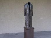 The Invisible Man has a statue
