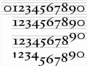 Evolutions of Arabic Numerals