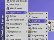 English: Screenshot of a portion of the Java Desktop System's desktop Category:Screenshots of Linux software