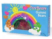 A gummi bear box with the early 2000s style Care Bears