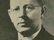 English: Joseph Fielding Smith, Jr., the tenth president of (LDS Church) from 1970 until his death. He was the son of , who was the sixth president of the LDS Church. His grandfather was , brother of LDS Church founder , who was Joseph Fielding's great-un