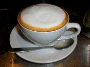English: Classic cappuccino