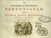 Latina: Physices elementa mathematica experimentis confirmata, sive Introductio ad philosophiam newtonianam.