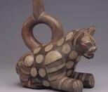 English: Moche Jaguar. Larco Museum Collection. Lima, Peru. Free Use. Category:Larco Museum