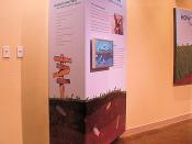 MY SON, JIM'S DISPLAY FOR THE GAULT SITE DIG ...
