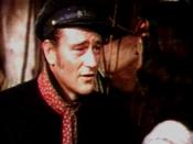 Screenshot of John Wayne from the trailer for the film Reap the Wild Wind