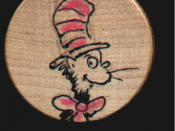 Dr. Seuss Wooden Nickel
