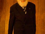 James Randi at Conway Hall in London, England.
