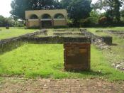 English: Ruins of Juan Ponce de Leon's residence at Caparra in Puerto Rico