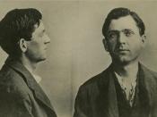 Mugshots of Leon Czolgosz from after his arrest for the assasination of US President William McKinley in 1901.
