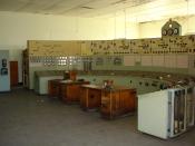 White Bay Power Station, Rozelle, New South Wales. Control Room.