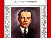 English: Time Jan 6, 1930 cover showing Owen D. Young