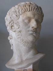 English: Bust of Nero at the Capitoline Museum, Rome