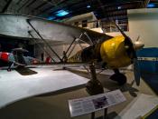 English: A Fiat CR.42 at the Royal Air Force Museum, London