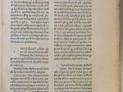 Leaf a2r of an incunable edition of Aristotle's Rhetoric (Venice: Filippo di Pietro, 22 June 1481; ISTC ia01046000)