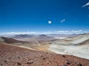Volcan Saciel - View of Bolivia