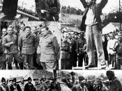 Top left: File:138 Ante Pavelic.jpg Top right: File:Stjepan Filipovic.jpg Middle left: File:Marshal Tito during the Second World War in Yugoslavia, May 1944.jpg Bottom left: File:Draza confers with his men.jpg Bottom right: File:Ustasaguard.jpg