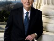 English: Official photo of United States Senator and Minority Leader Mitch McConnell (R-KY)