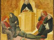 St. Thomas Aquinas Confounding Averroes