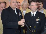 USS Columbia Commander and Chief Visit Namesake City