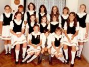 English: Pupils from an Irish dance school in Argentina Español: Alumnas de una escuela de danzas irlandesas en Argentina